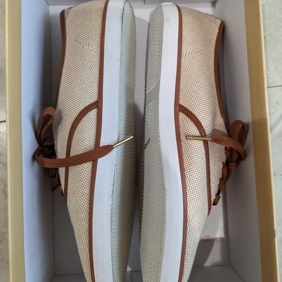 Michael Kors Brennan Lace Up Canvas Sneakers 9M - Picture 4 of 7